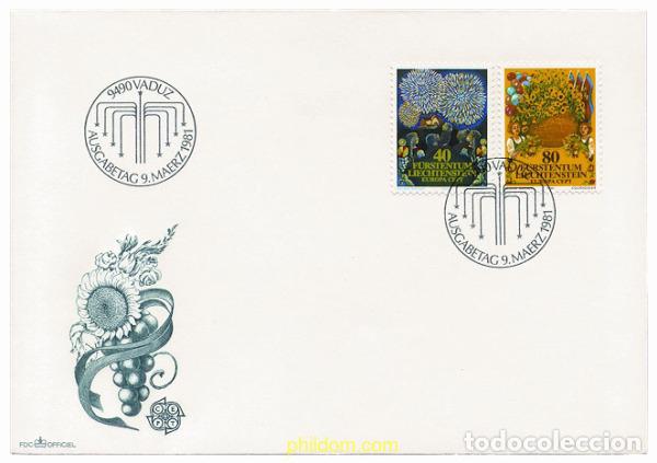 Sellos: 23436 MNH LIECHTENSTEIN 1981 EUROPA CEPT. FOLCLORE
