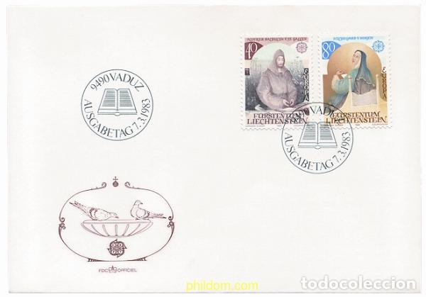 Sellos: 23438 MNH LIECHTENSTEIN 1983 EUROPA CEPT. GRANDES OBRAS DE LA HUMANIDAD