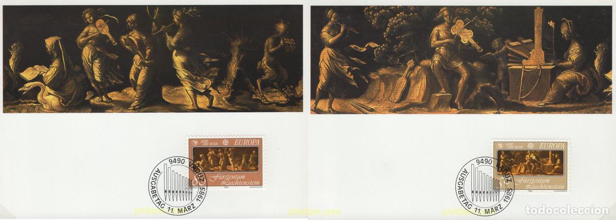 Sellos: 643948 MNH LIECHTENSTEIN 1985 EUROPA CEPT. A&Ntilde;O EUROPEO DE LA MUSICA