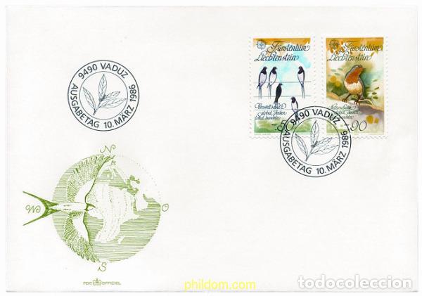 Timbres: 23441 MNH LIECHTENSTEIN 1986 EUROPA CEPT. PATRIMONIO ARTISTICO Y NATURAL