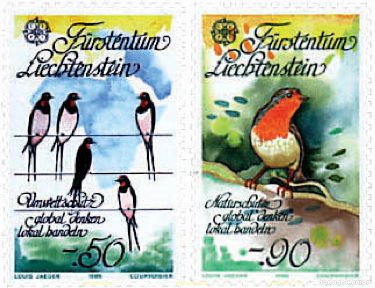 Timbres: 82967 MNH LIECHTENSTEIN 1986 EUROPA CEPT. PATRIMONIO ARTISTICO Y NATURAL