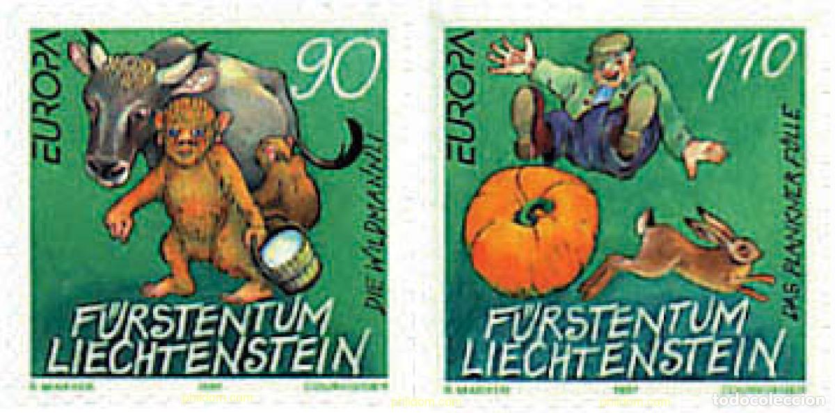 Sellos: 77728 MNH LIECHTENSTEIN 1997 EUROPA CEPT. CUENTOS Y LEYENDAS