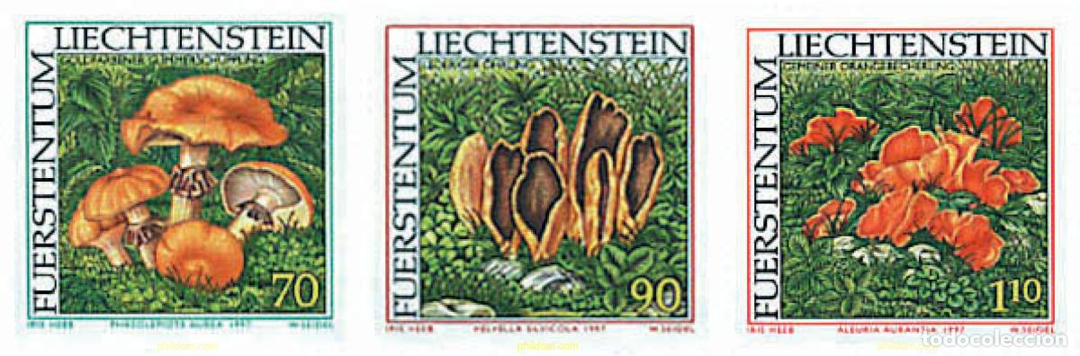 Sellos: 82973 MNH LIECHTENSTEIN 1997 SETAS