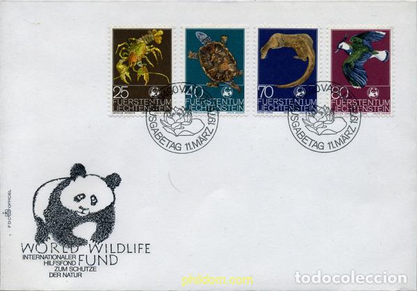 Sellos: 286037 USED LIECHTENSTEIN 1976 FONDO MUNDIAL PARA LA NATURALEZA