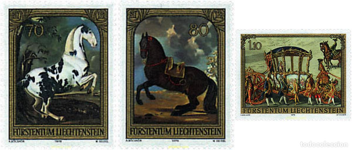 Stamps: 81641 MNH LIECHTENSTEIN 1978 PINTURAS