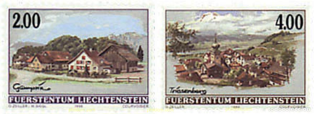 Sellos: 82284 MNH LIECHTENSTEIN 1998 VISTAS DE PUEBLOS