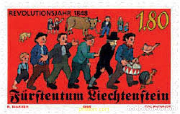 Sellos: 80174 MNH LIECHTENSTEIN 1998 LA REVOLUCION DE 1848