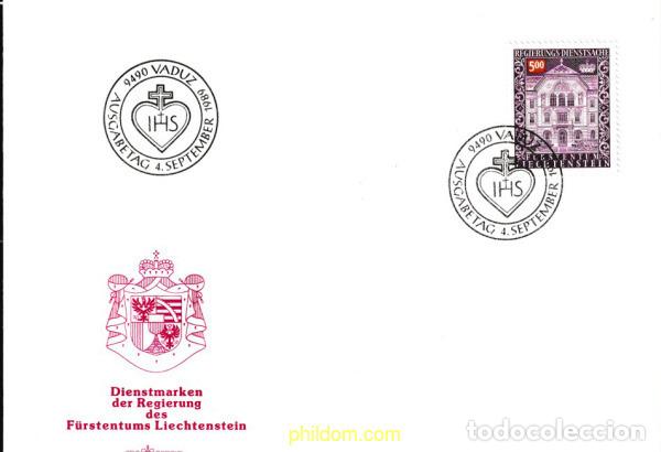 Sellos: 543824 MNH LIECHTENSTEIN 1989 SEDE DEL GOBIERNO DE VADUZ