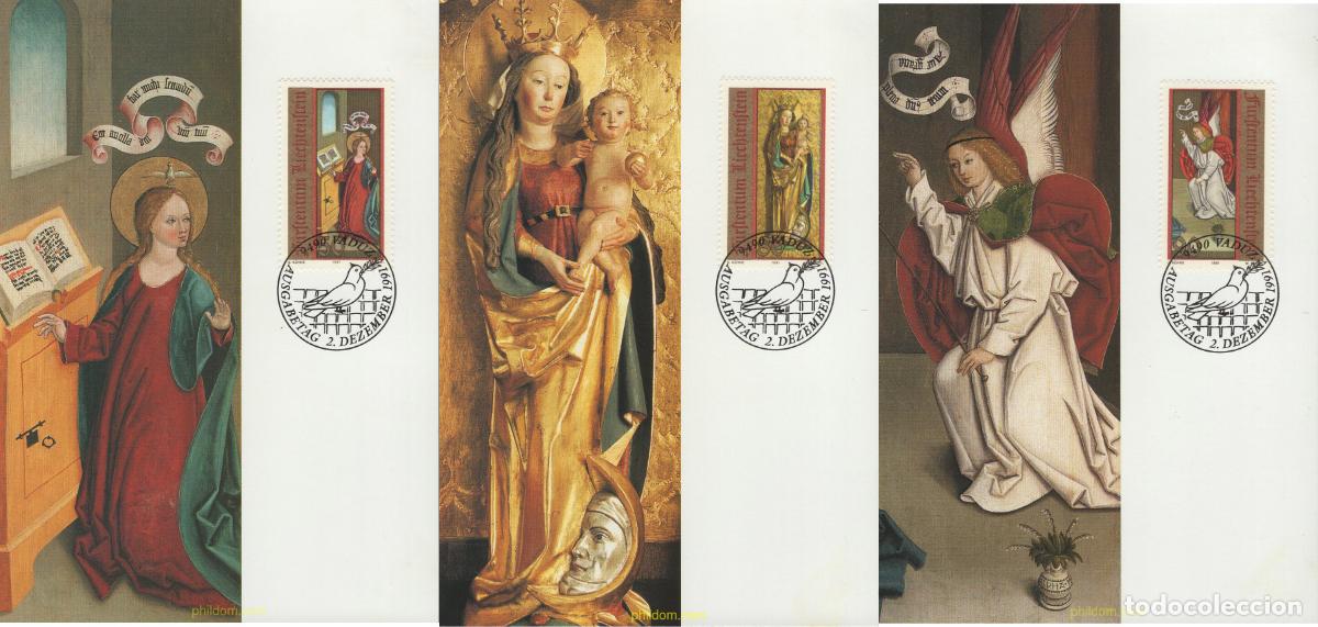 Sellos: 643708 MNH LIECHTENSTEIN 1991 NAVIDAD. CAPILLA DE SAN MAMERTO, TRIESEN