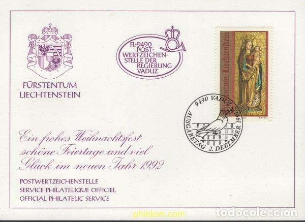 Sellos: 643804 MNH LIECHTENSTEIN 1991 NAVIDAD. CAPILLA DE SAN MAMERTO, TRIESEN