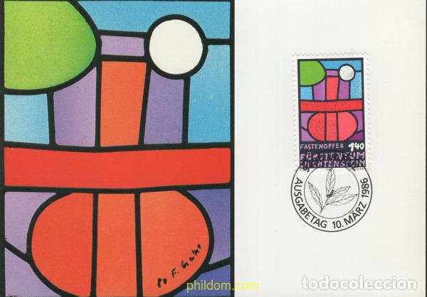 Timbres: 643932 MNH LIECHTENSTEIN 1986 OFRENDA DE CUARESMA