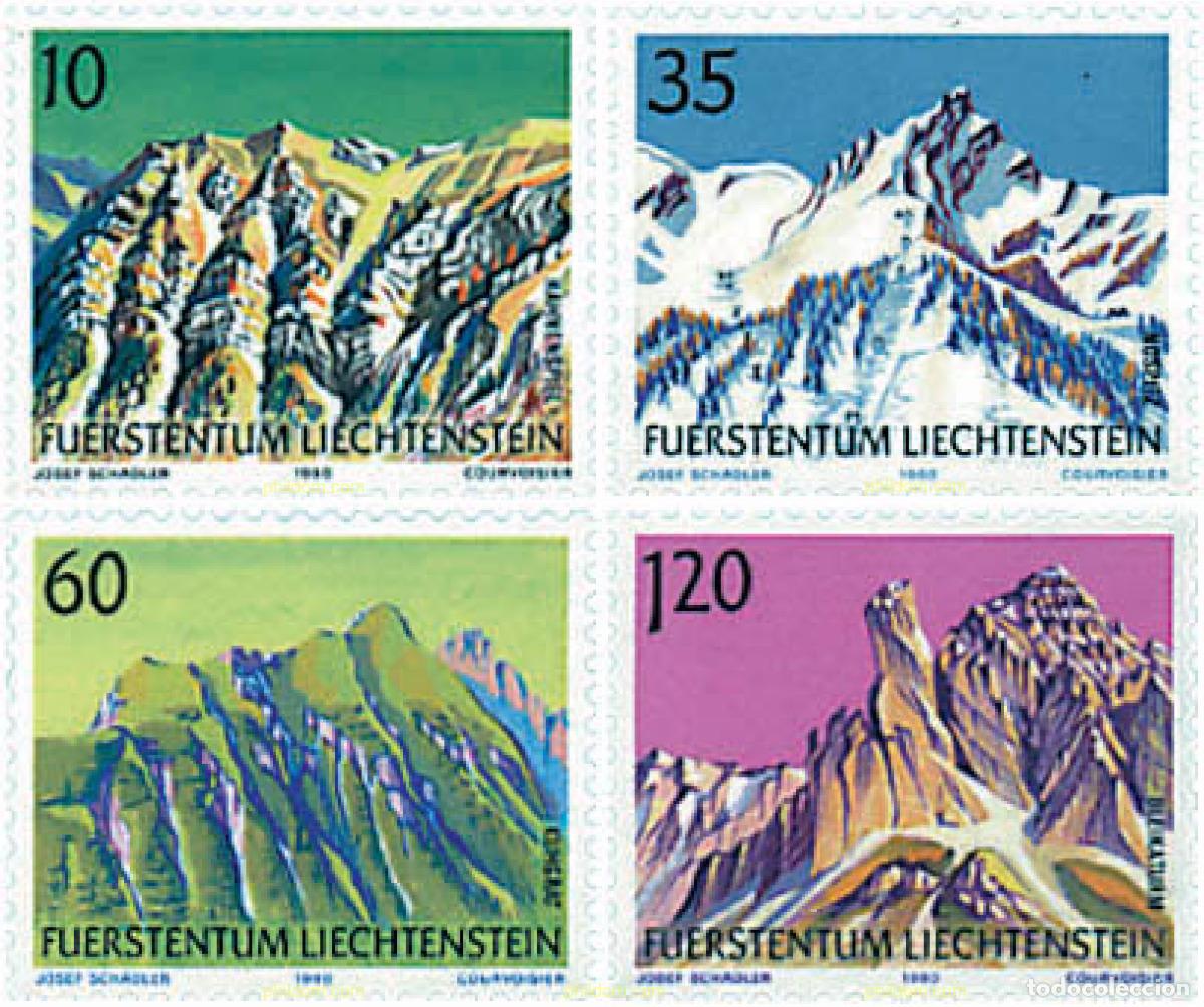 Timbres: 79835 MNH LIECHTENSTEIN 1990 MONTA&Ntilde;AS