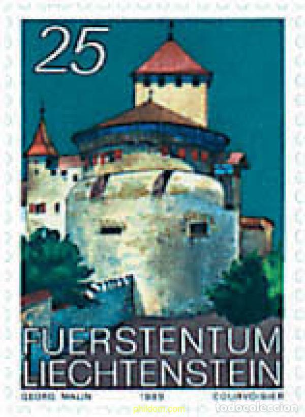 Francobolli: 77676 MNH LIECHTENSTEIN 1989 CASTILLO DE VADUZ