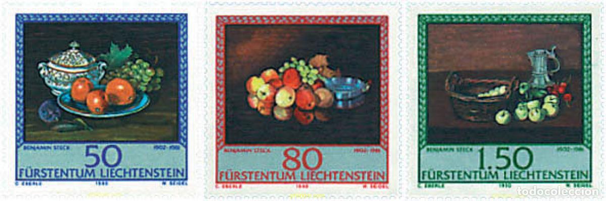 Francobolli: 80074 MNH LIECHTENSTEIN 1990 PINTORES DE LIECHTENSTEIN. BENJAMIN STECK