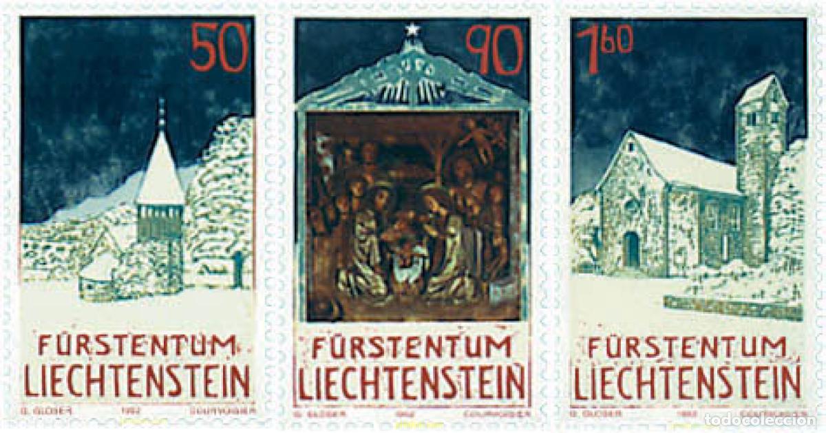 Francobolli: 79843 MNH LIECHTENSTEIN 1992 NAVIDAD