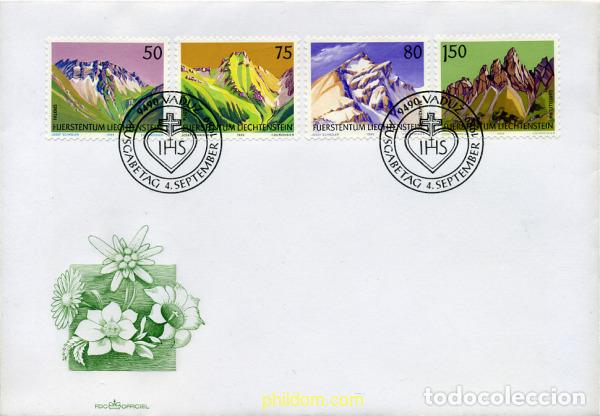 Briefmarken: 285292 MNH LIECHTENSTEIN 1989 MONTA&Ntilde;AS