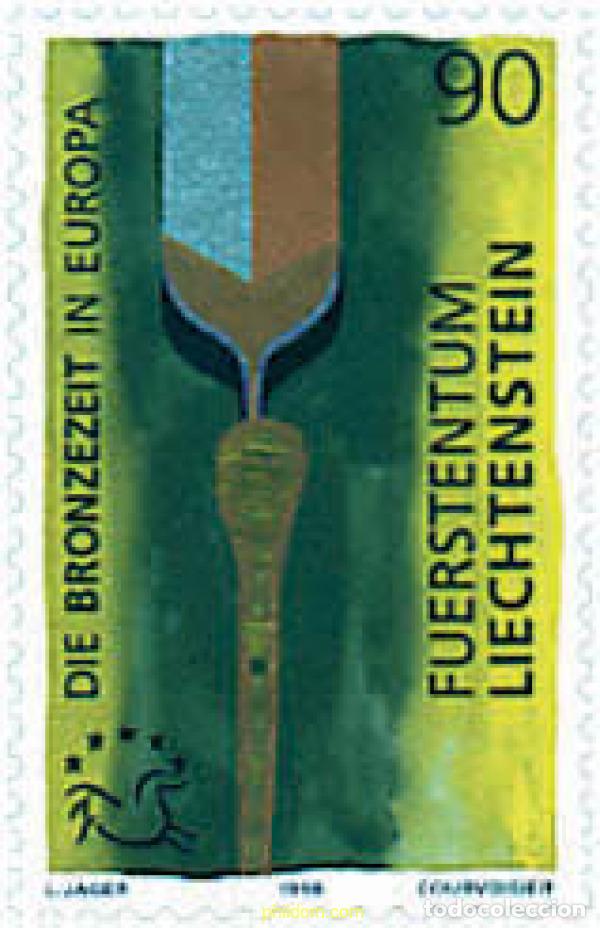 Briefmarken: 82281 MNH LIECHTENSTEIN 1996 LA EDAD DE BRONCE EN EUROPA