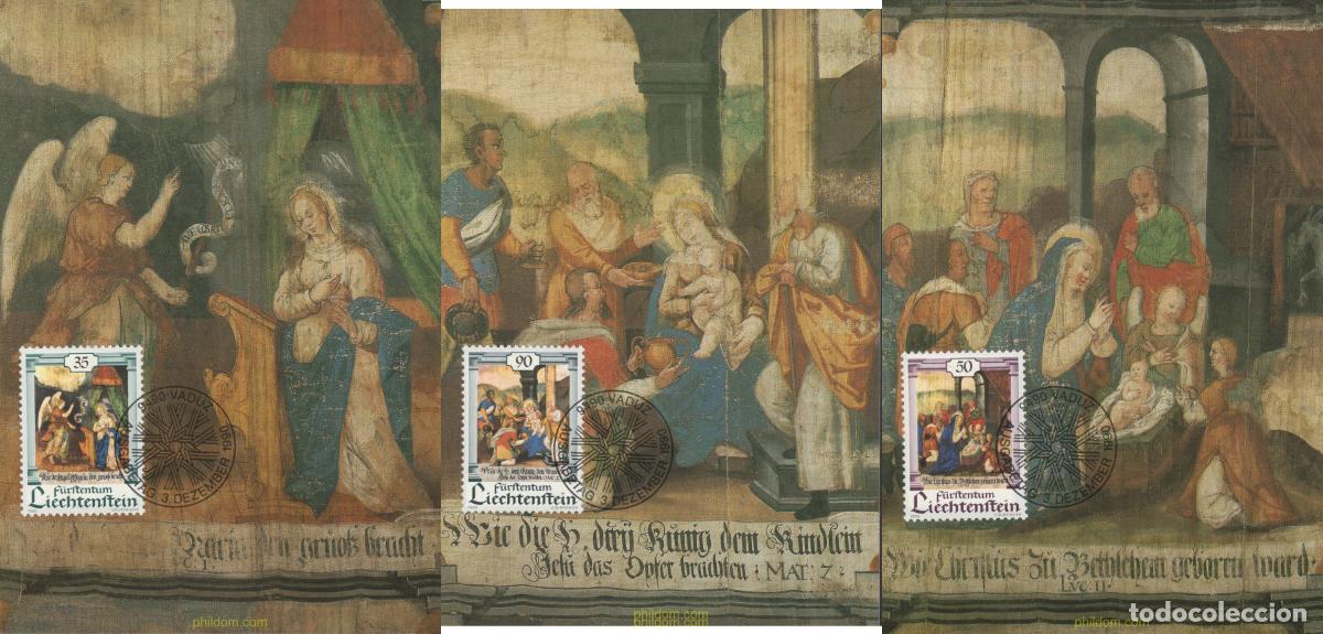 Briefmarken: 643718 MNH LIECHTENSTEIN 1990 NAVIDAD