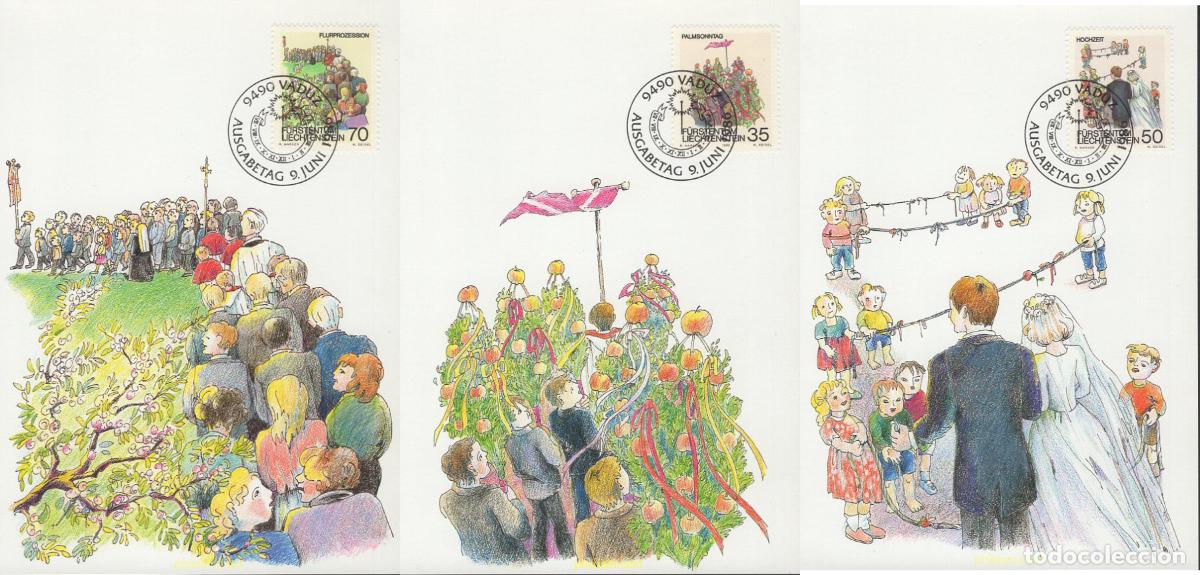 Briefmarken: 643929 MNH LIECHTENSTEIN 1986 TRADICIONES DE PRIMAVERA