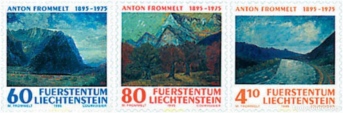 Briefmarken: 82280 MNH LIECHTENSTEIN 1995 PINTORES DE LIECHTENSTEIN. ANTON FROMMELT