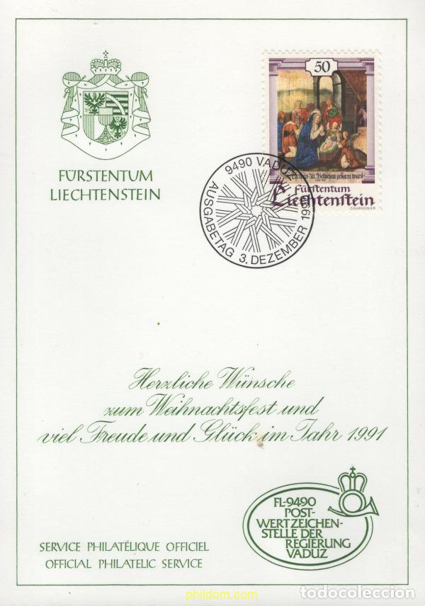 Sellos: 643805 MNH LIECHTENSTEIN 1990 NAVIDAD