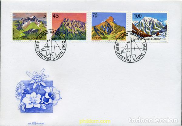 Timbres: 285290 MNH LIECHTENSTEIN 1990 MONTA&Ntilde;AS