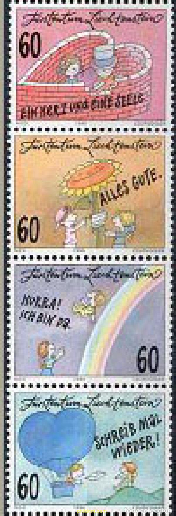 Sellos: 277242 MNH LIECHTENSTEIN 1995 EL PLACER DE ESCRIBIR
