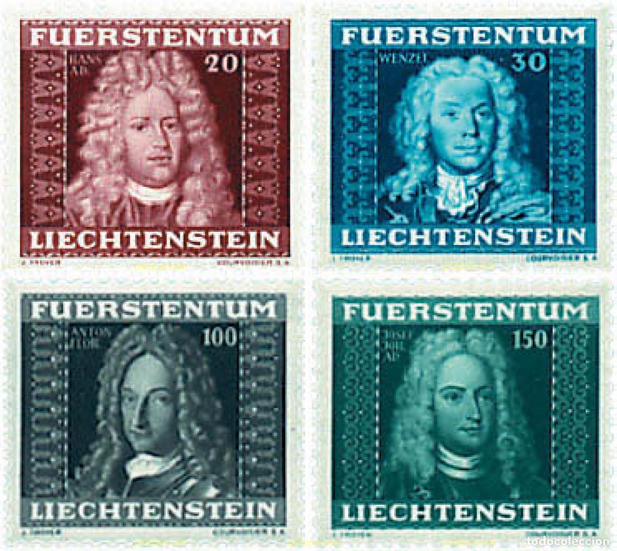 Selos: 82453 MNH LIECHTENSTEIN 1941 RETRATOS DE LOS PRINCIPES