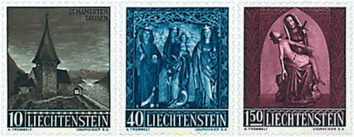 Sellos: 79985 MNH LIECHTENSTEIN 1957 NAVIDAD