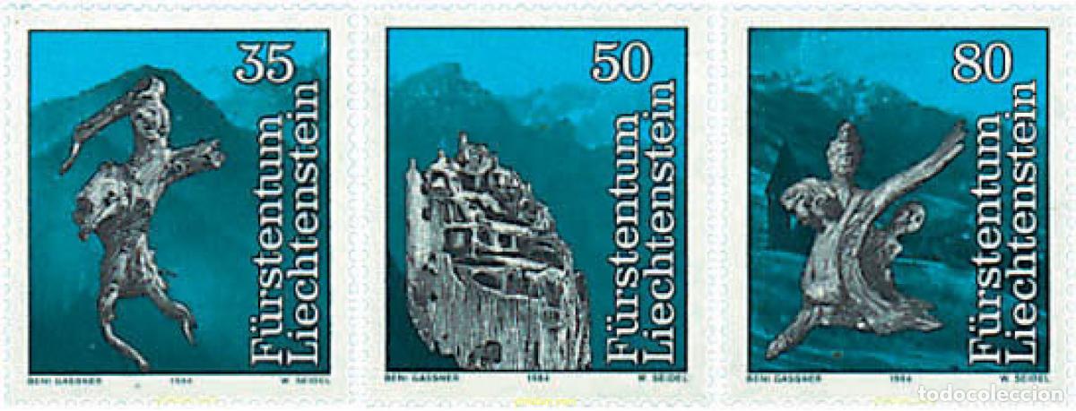 Sellos: 82241 MNH LIECHTENSTEIN 1984 LEYENDAS. EL ANIQUILAMIENTO DE TRISONA