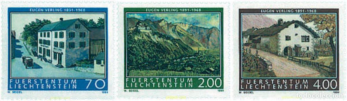 Sellos: 82285 MNH LIECHTENSTEIN 1999 PINTORES DE LIECHTENSTEIN. EUGEN VERLING