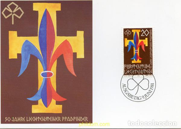 Briefmarken: 265820 MNH LIECHTENSTEIN 1981 50 ANIVERSARIO DEL ESCULTISMO EN LIECHTENSTEIN