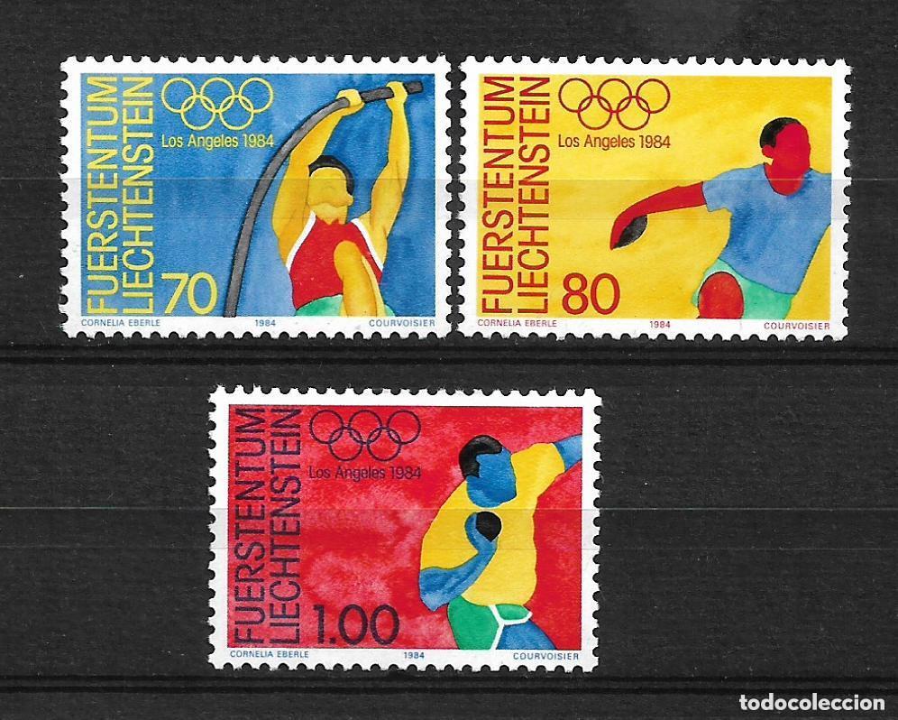 Sellos: liechtenstein 1984 serie completa ** mnh 2.40&euro; - 1/23