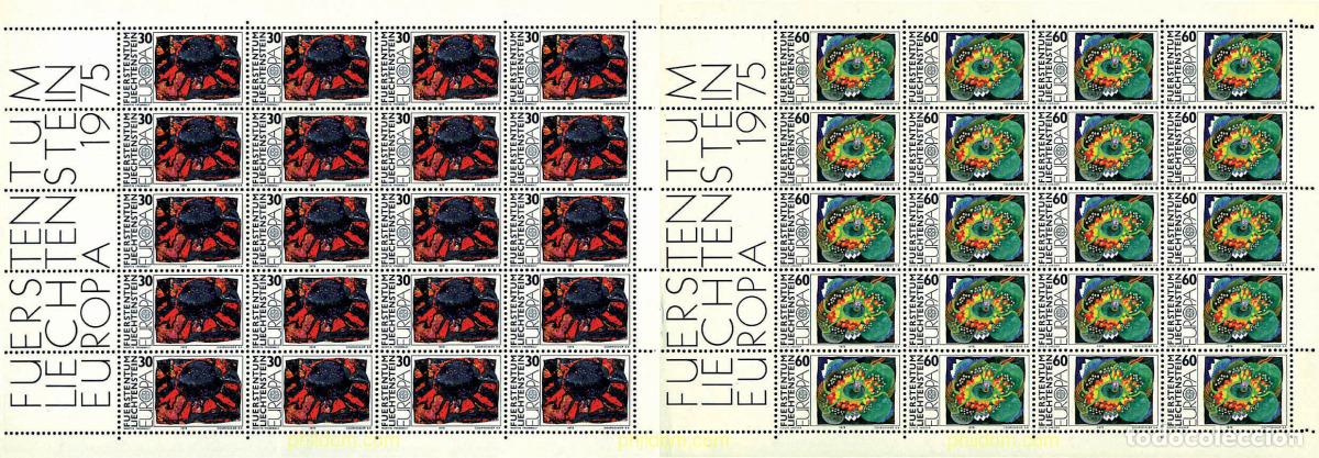 Sellos: 8812 MNH LIECHTENSTEIN 1975 EUROPA CEPT. PINTURAS