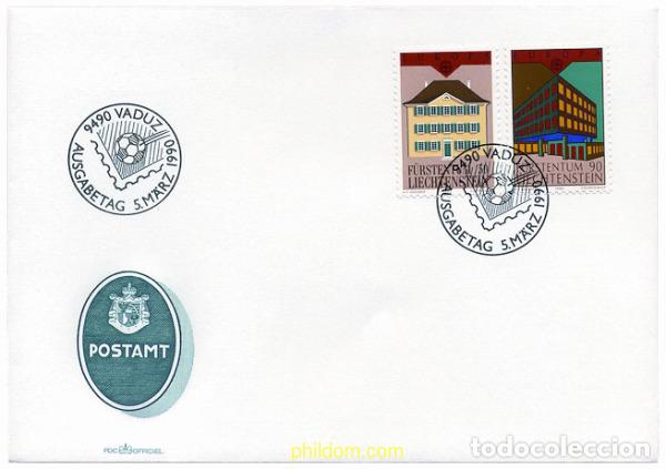 Sellos: 23445 MNH LIECHTENSTEIN 1990 EUROPA CEPT. OFICINAS POSTALES