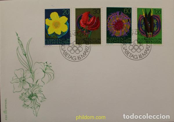 Sellos: 252024 MNH LIECHTENSTEIN 1972 FLORES DE LIECHTENSTEIN