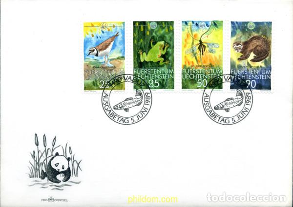 Sellos: 244535 MNH LIECHTENSTEIN 1989 PROTECCION DE LA NATURALEZA