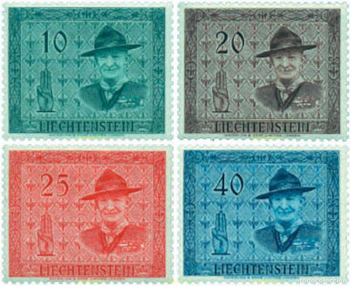 Sellos: 82150 MNH LIECHTENSTEIN 1953 14 CONFERENCIA INTERNACIONAL DE ESCULTISMO