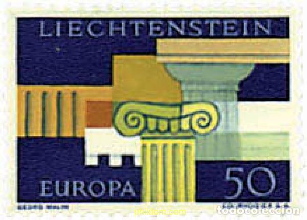 Sellos: 81984 MNH LIECHTENSTEIN 1963 EUROPA CEPT. ELEMENTOS ARQUITECTONICOS HELENICOS