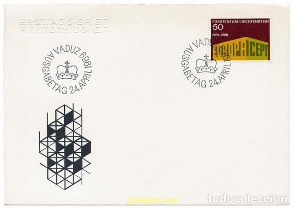 Sellos: 23424 MNH LIECHTENSTEIN 1969 EUROPA CEPT. 10 ANIVERSARIO DE LA CEPT
