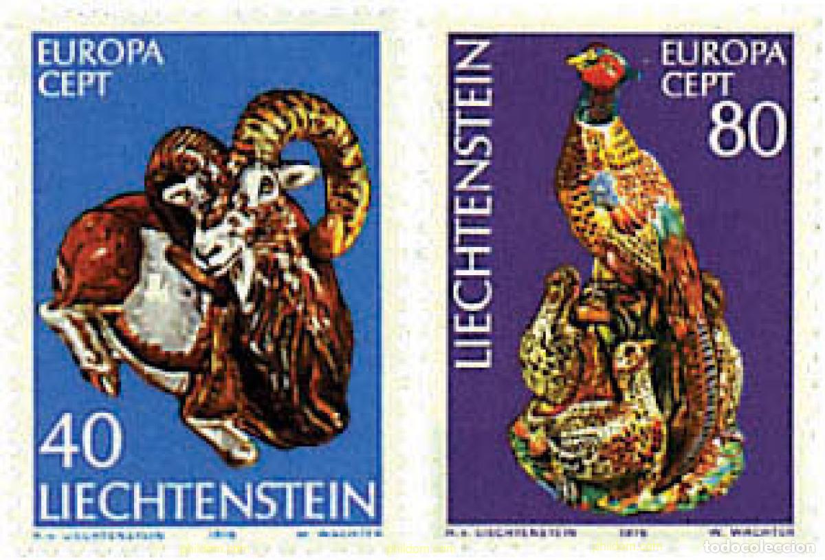 Sellos: 82965 MNH LIECHTENSTEIN 1976 EUROPA CEPT 1976 - ARTESANIA