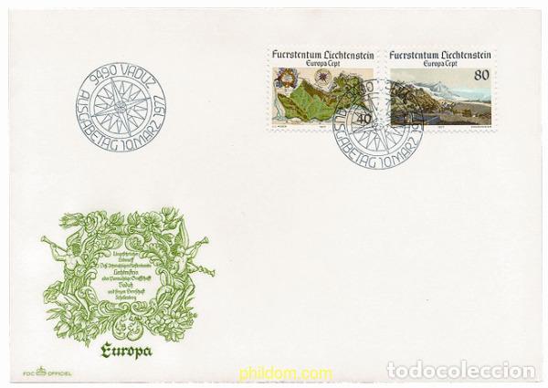 Sellos: 23432 MNH LIECHTENSTEIN 1977 EUROPA CEPT. PAISAJES