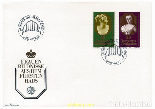 Sellos: 23435 MNH LIECHTENSTEIN 1980 EUROPA CEPT. GENTE FAMOSA
