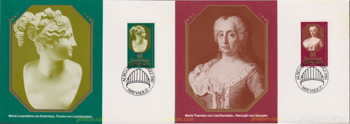 Sellos: 627285 MNH LIECHTENSTEIN 1980 EUROPA CEPT. GENTE FAMOSA