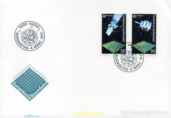 Sellos: 23446 MNH LIECHTENSTEIN 1991 EUROPA CEPT. TELECOMUNICACIONES