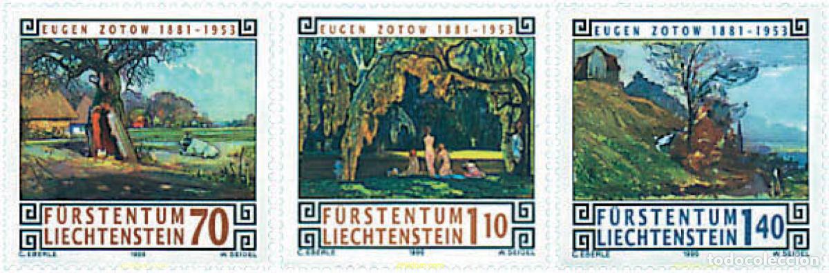 Sellos: 80169 MNH LIECHTENSTEIN 1996 PINTORES DE LIECHTENSTEIN. EUGENE ZOTOW