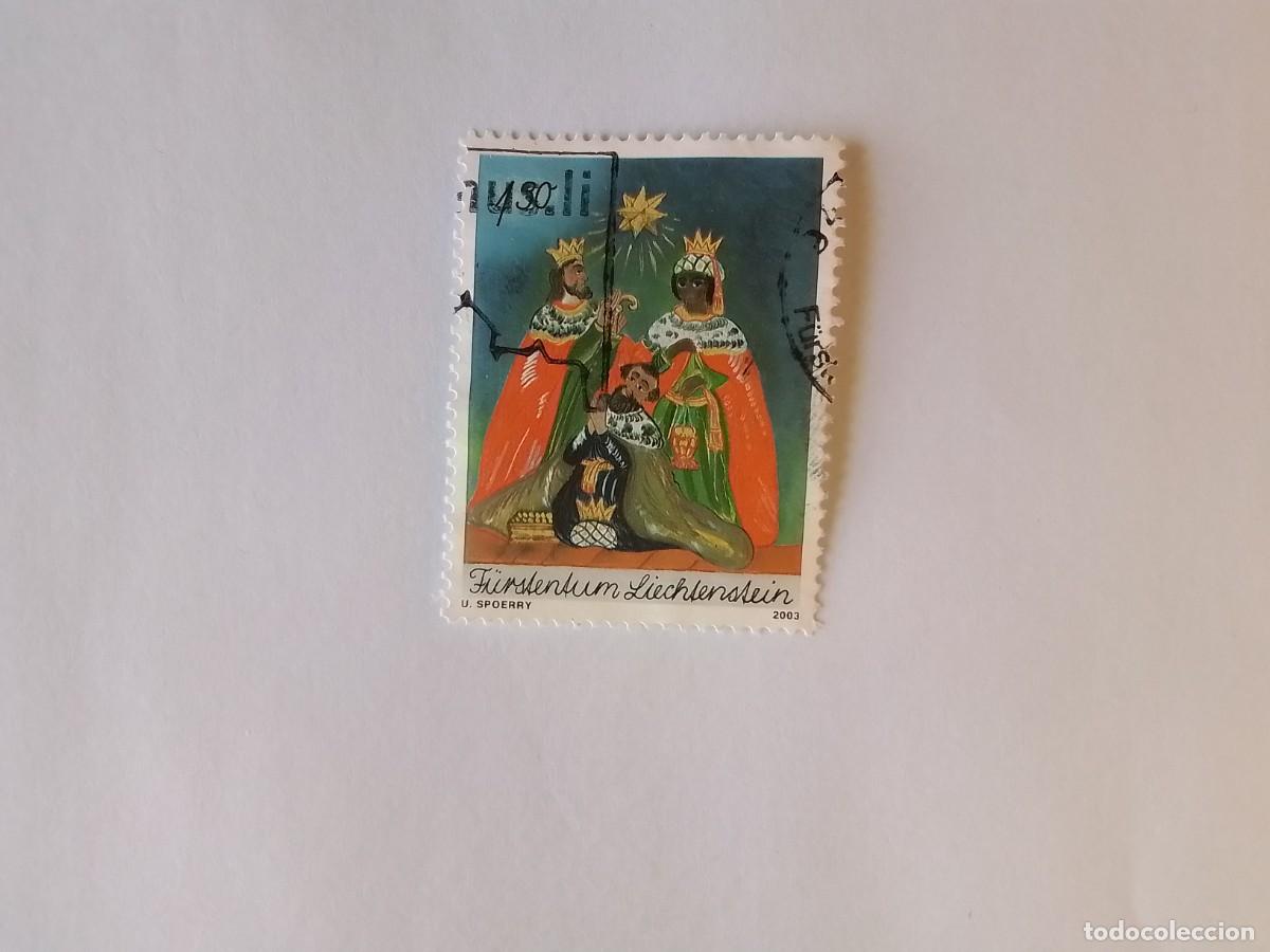 Sellos: A&Ntilde;O 2003 LIECHTENSTEIN SELLO USADO