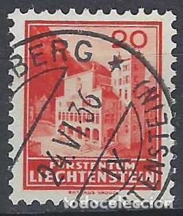 Sellos: LIECHTENSTEIN 1934-35 - TURISMO, AYUNTAMIENTO DE VADUZ - USADO