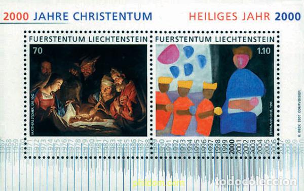 Sellos: 80177 MNH LIECHTENSTEIN 2000 2000 ANIVERSARIO DEL CRISTIANISMO