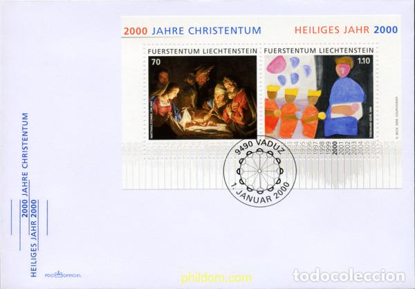 Sellos: 218493 MNH LIECHTENSTEIN 2000 2000 ANIVERSARIO DEL CRISTIANISMO